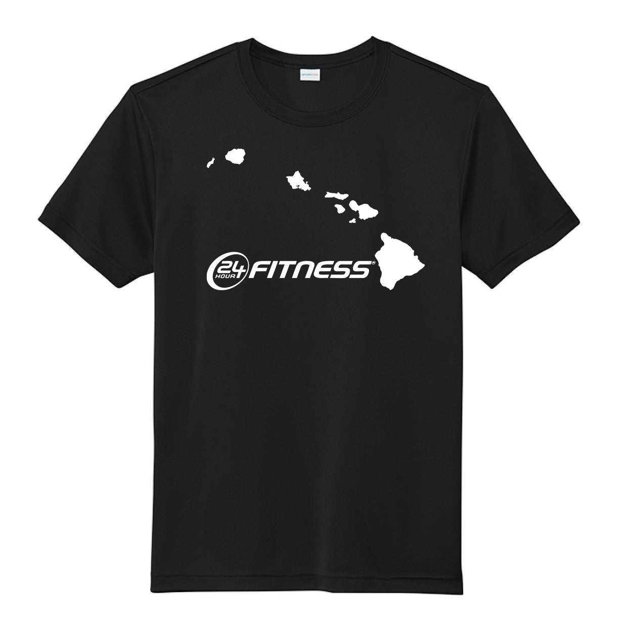 Hawaii Regional Tee - Black – 24 Hour Fitness Apparel Store