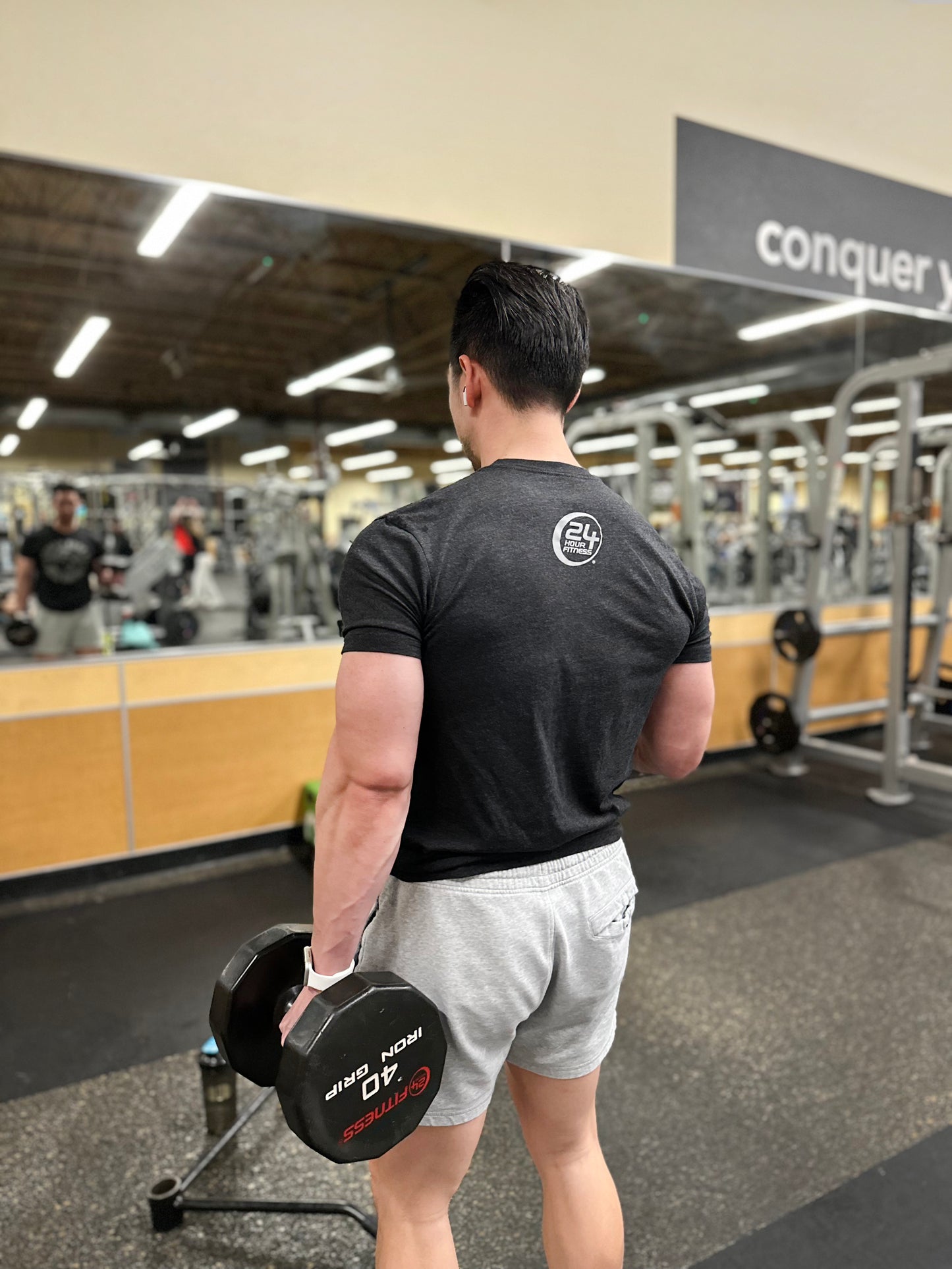 Lifting Club Tee - Vintage Black