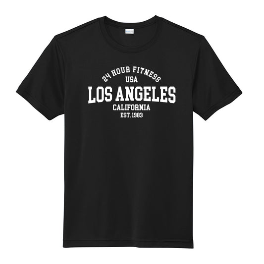 Los Angeles CA Tee - Vintage Black