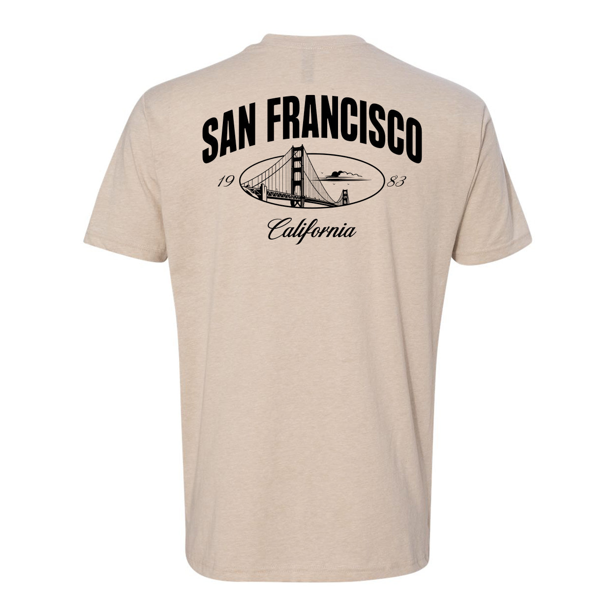 Regional Tee: San Francisco - Cream