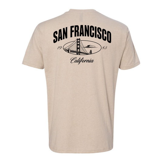 Regional Tee: San Francisco - Cream