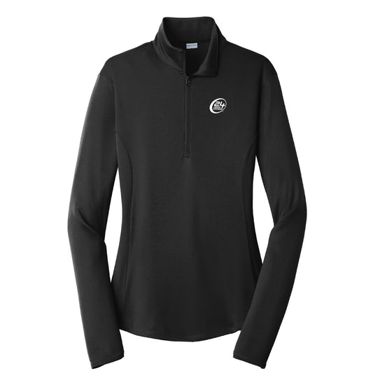 Women's Competitor 1/4 Zip Pullover - Black