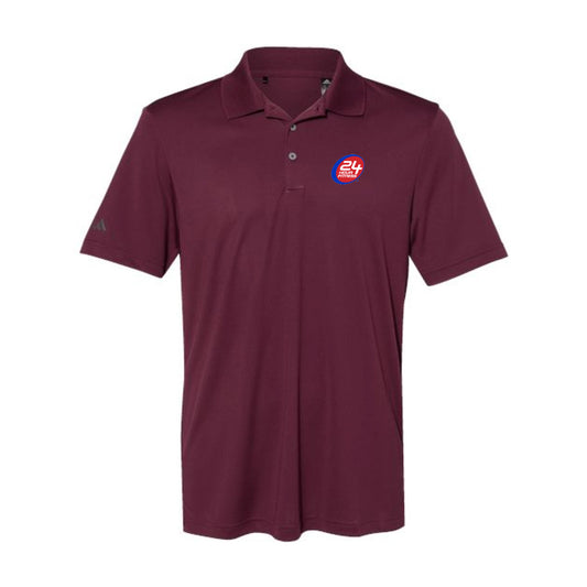 Men's Adidas Polo - Maroon