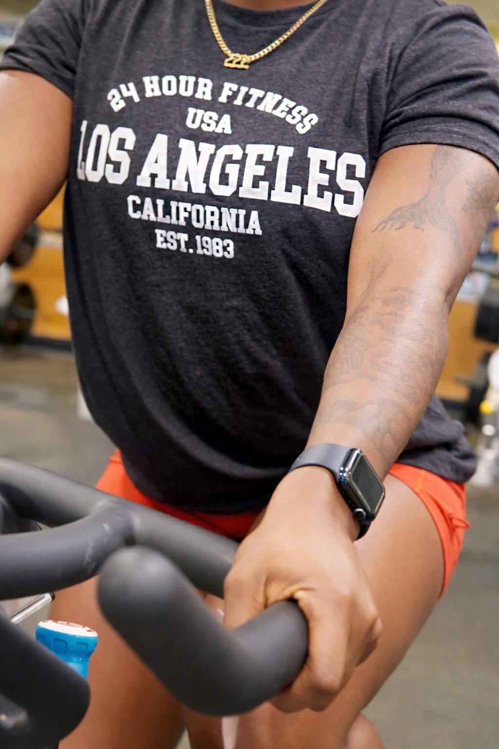 Los Angeles CA Tee - Vintage Black