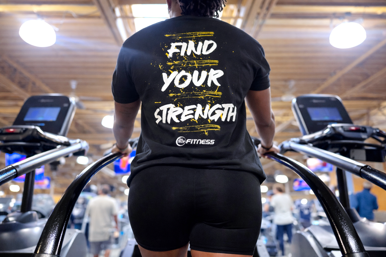 Find Your Strength Tee - Black