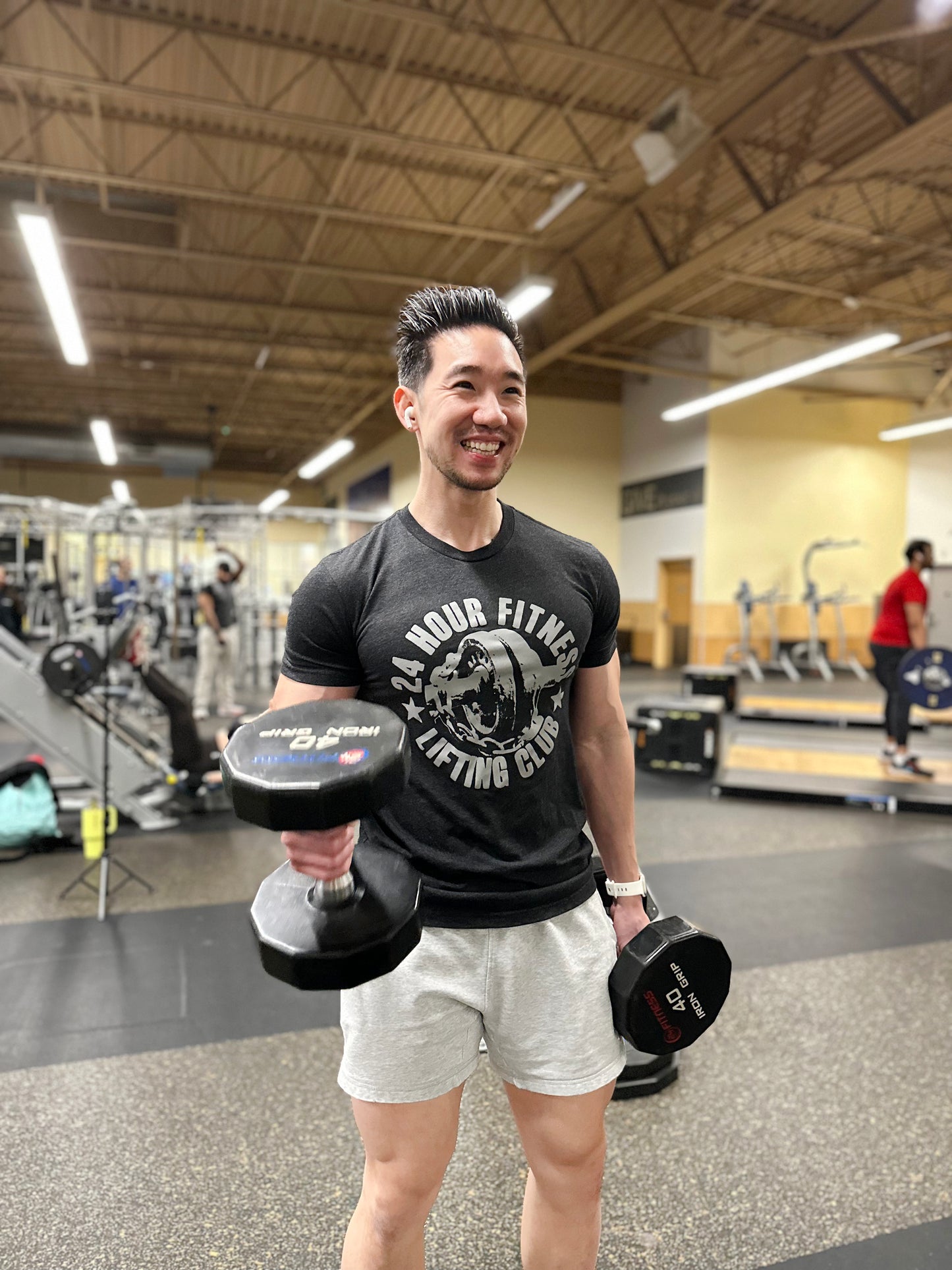 Lifting Club Tee - Vintage Black