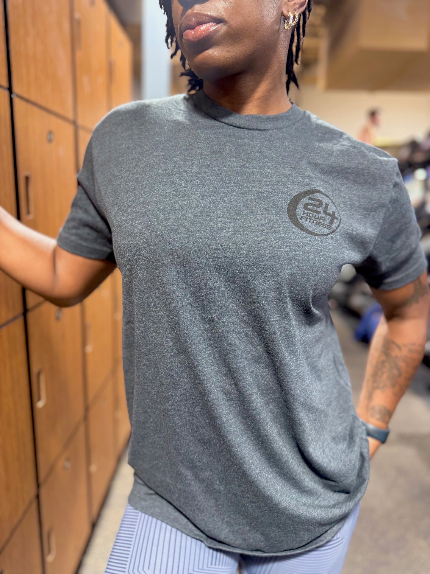 Find Your Strength EST 1983 Tee - Charcoal